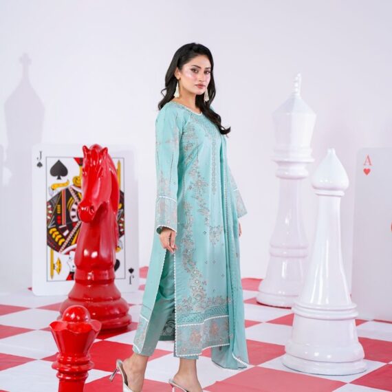 Bahaar Monochrome 2PC Lawn Suit