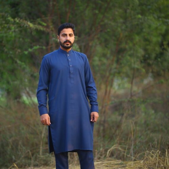 Festive Raw-Silk Finish Kurta Shalwar 4.5M