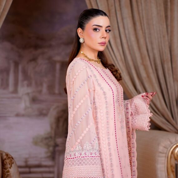 Gulrukh Embroidered Neckline 2PC